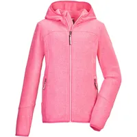 KILLTEC Mädchen Strickfleecejacke/Fleecejacke mit Kapuze KOW 347 GRLS KNTFLC