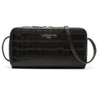 Liebeskind Berlin Liebeskind Umhängetasche Lou New Croco Clutch Schwarz