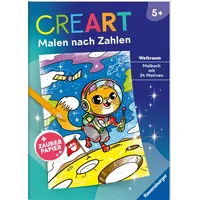 Ravensburger Malen nach Zahlen CreArt Zauberpapier: Weltraum (48875)