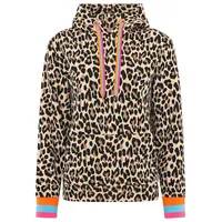 Zwillingsherz Hoodie »"Leo Allover Neon Kante"«, im Animal-Design und