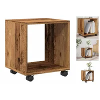 VidaXL Rollschrank Altholz-Optik 37x33x42,5 cm Holzwerkstoff