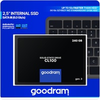 GoodRam CL100 Gen.3 2.5" 240 GB Serial ATA III