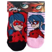 Disney Ladybug Socken für Kinder, rutschfest, für Mädchen, Ladybug,