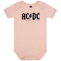 Metal Kids AC/DC (Logo) - Baby Body, Hellrosa, Größe