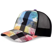 Djinn's Djinns - Dirty Check (black/multi) - Trucker Cap