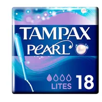 Tampax Pearl Lites Leger 18