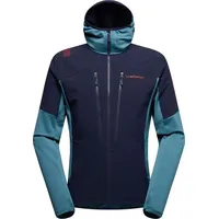 La Sportiva Session Tech Hoody Fleecejacke, Herren Deep sea/hurricane