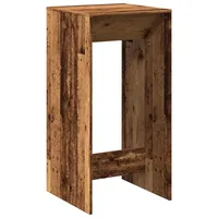 VidaXL Bartisch Altholz-Optik 51x50x103,5 cm Holzwerkstoff