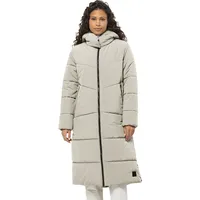 Jack Wolfskin Funktionsmantel »KAROLINGER LONG COAT W«, beige