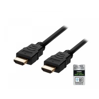 Deltaco HDMI-Kabel 1 m HDMI Typ A (Standard) Schwarz