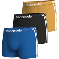 Adidas Boxershorts, (Packung, 3 St.), mit elastischem Logo-Bund, Gr.