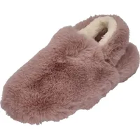 Espadrij l ́originale ELASTIQUE FURRY Hausschuh Rose rosa 39