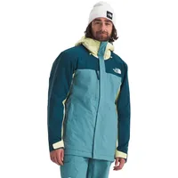 The North Face Herren Freedom Insulated Jacke, Algae Blue/Nettle/Midni,