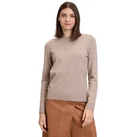 Betty Barclay Basic-Strickpullover mit Rundhalsausschnitt Funghi Melange,46 | 46