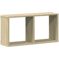 VidaXL Wandschrank 60x16x30 cm Sonoma Eiche Holzwerkstoff