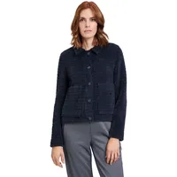 Betty & Co Casual-Jacke mit Kragen in Navy Blue