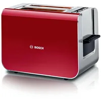 Bosch Toaster TAT8614N, integrierter Brötchenaufsatz, Liftfunktion, Auftaufunktion, Abschaltautomatik, Brotzentrierung,