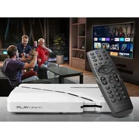 DreamBox Play UltraHD 4K Android TV 11 Weiß DualWiFi,