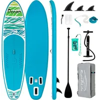 Funwater Aufblasbares Stand Up Paddle Board SUP Paddelboard Set