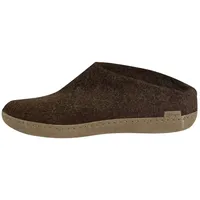 Glerups Pantoffeln Naturkautschuksohle in Nature brown - 35