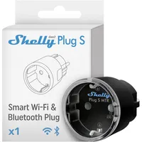 Shelly Plug S Gen3, schwarz, 2500W, Smart-Steckdose