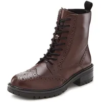 LASCANA Schnürboots Damen bordeaux Gr.37