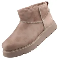 SKECHERS Keepsakes Lite Stiefeletten Taupe Microleather 40