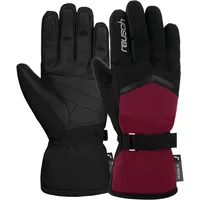 Reusch Moni R-TEX® XT black / beet red, 8