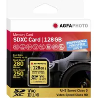 AgfaPhoto SDXC UHS II 128GB Professional High Speed U3