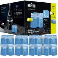 Braun 3in1 ShaverCare Reinigungskartuschen 6+2 Pack