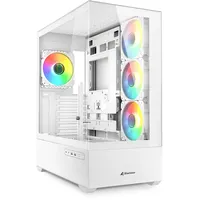 Sharkoon AK6 RGB White, Glasfenster