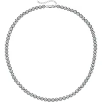 Smart Jewel Kette mit Muschel-Perlen, Silber 925 Ketten Silber