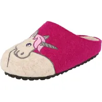 Supersoft Mädchen Schuhe 542-182 Pantoffeln Hausschuhe Einhorn 534 -