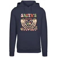 F4NT4STIC Hoodie Santas favorite Ho Ho Ho Christmas in