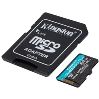 Kingston Canvas Go! Plus 64GB microSDXC 170MB/s V30 A2