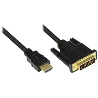 Good Connections HDMI Anschlusskabel 1m A St. zu DVI-D