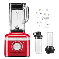 KitchenAid K400 Standmixer großes Smoothiepaket, Farbe:Liebesapfel Rot