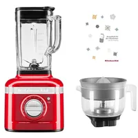 KitchenAid K400 Standmixer Saftpaket Farbe:Liebesapfelrot