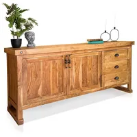 Moebel-Eins Sideboard Kommode Schrank Massivholz, rustikal WINCHESTER L, Material