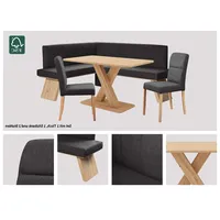 Home Affaire Eckbankgruppe HOME AFFAIRE "Nina", schwarz (jet schwarz,