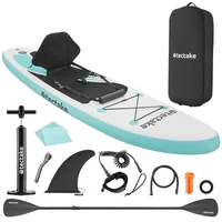 Tectake tectake® Stand-Up Paddle Board, 2in1, aus Drop-Stitch Material,