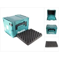 Makita MAKPAC 4 Systemkoffer - mit Universaleinlage für 18