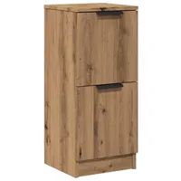 VidaXL Sideboard Artisan-Eiche 30x30x70 cm Holzwerkstoff