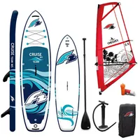 F2 Set Cruise Team SUP 10'6" mit Windsurfsegel Checker