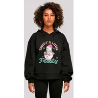 F4NT4STIC Cozy Winter Feelin Frosty Snowman in schwarz |