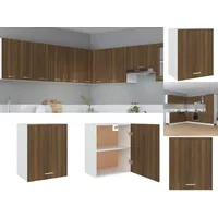 VidaXL Hängeschrank Braun Eichen-Optik 50x31x60 cm Holzwerkstoff