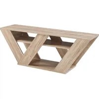 [en.casa] Fernsehtisch Nome 110x30x40cm Eicheoptik