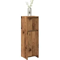 VidaXL Badschrank Altholz-Optik 30x30x95 cm Holzwerkstoff