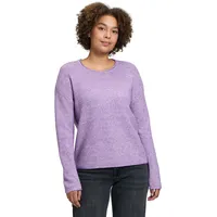 Betty & Co Damen Strickpullover mit Rundhalsausschnitt Pastel Crocus