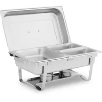 Royal Catering Chafing Dish Warmhaltebehälter Rechaud Wärmebehälter 9 L